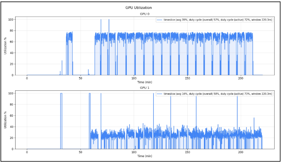 Figure5 : RL run with time-slicing